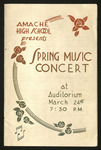 Amache High School Spring Music program by Amache High School